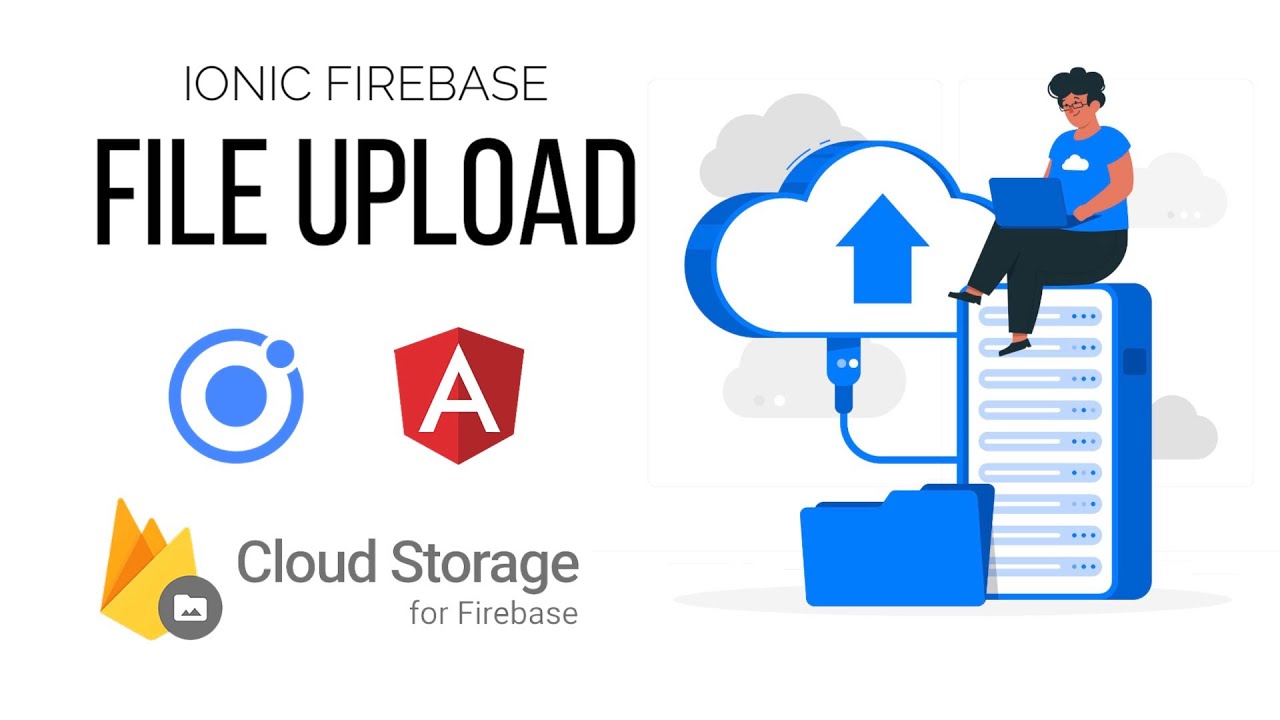 codingtechnyks's tweet card. Ionic Firebase - File Upload/Transfer to Cloud Storage | Angular