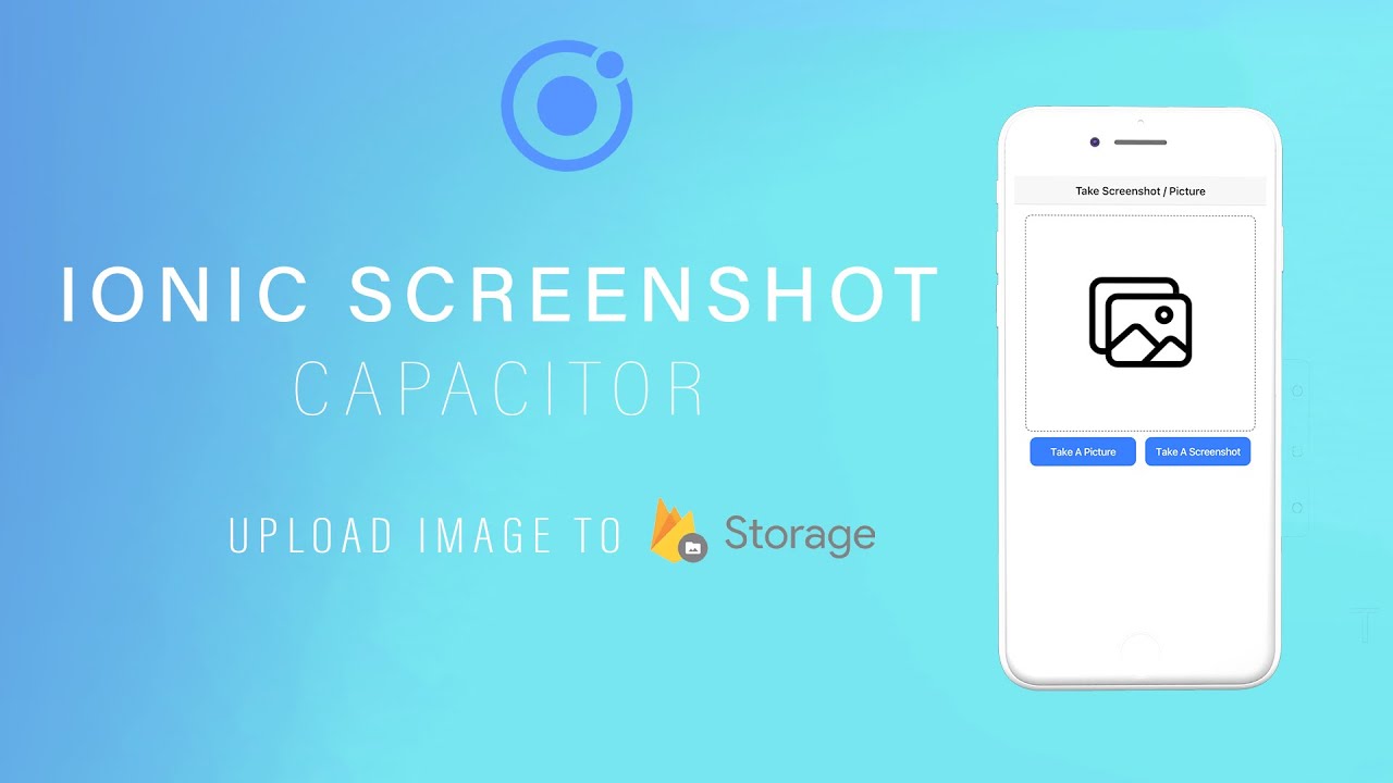 codingtechnyks's tweet card. Ionic 6 - Take Screenshot & Upload to Firebase