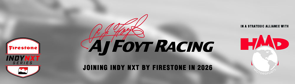AJFoytRacing's tweet card. INDIANAPOLIS (October 21, 2025) — AJ Foyt Racing will extend its program into the INDY NXT by Firestone championship beginning in 2026. The team will field a two-car effort as it looks to build a...