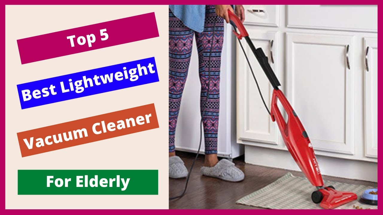 HomeTechPoint2's tweet card. Top 5 Best Lightweight Vacuum Cleaner For Elderly