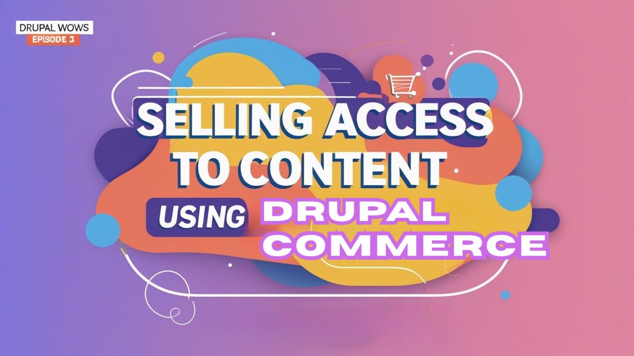 drupakpakistan's tweet card. Ever wondered how you could turn your content into a product - and sell access to it without building an entirely separate system and all this without a single line of code in Drupal? That’s exactly...