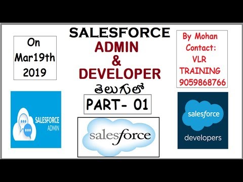 VlrTrain's tweet card. SalesForce Admin and Developer Demo By Mohan 19th March 9059868766