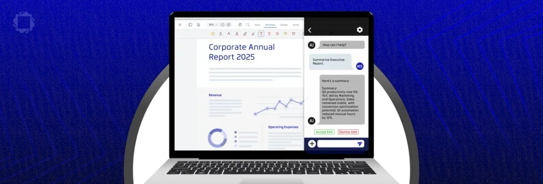 XLsoft's tweet card. Apryse SDK で AI チャットボットに DOCX 編集機能を統合 | エクセルソフト ブログ