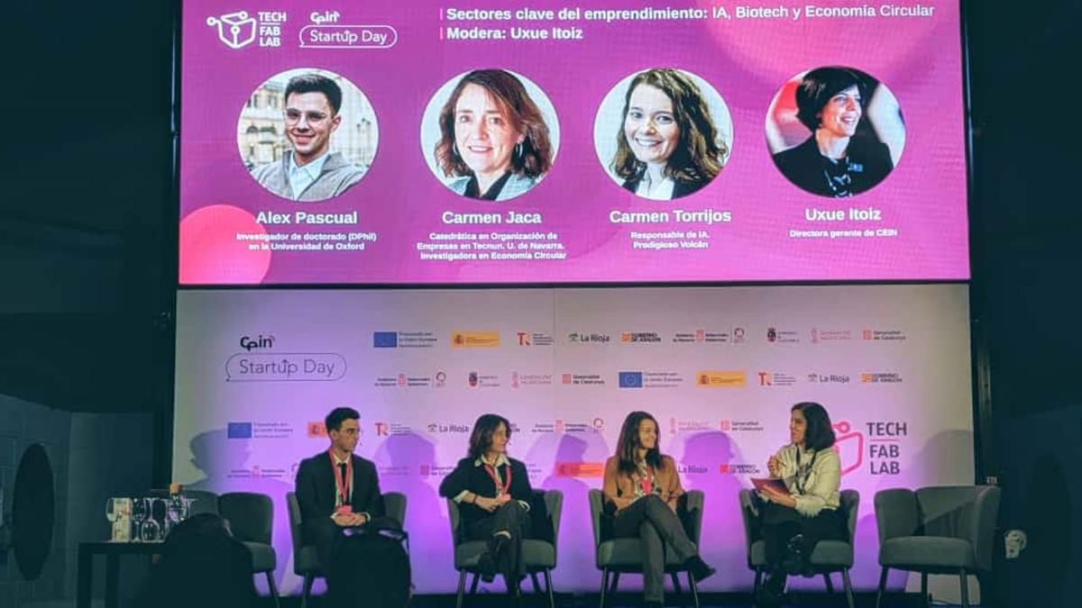 altavitis's tweet card. CEIN ha acogido este martes la jornada Startup Day para favorecer la interacción entre quienes sacan adelante nuevos proyectos empresariales y potenciales socios e inversores