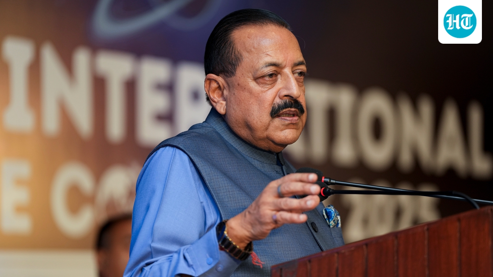 DrJitendraSingh's tweet card. He noted the shift to technology-driven warfare and the growing global interest in India's space initiatives, particularly after Chandrayaan-3 mission.