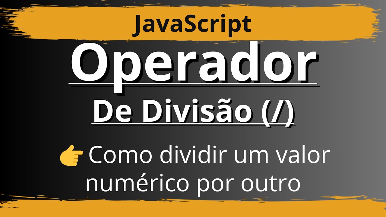 sejacoder's tweet card. 👉 JavaScript  -  Operador De Divisão (/) (Como Usar) | Seja Coder 👍