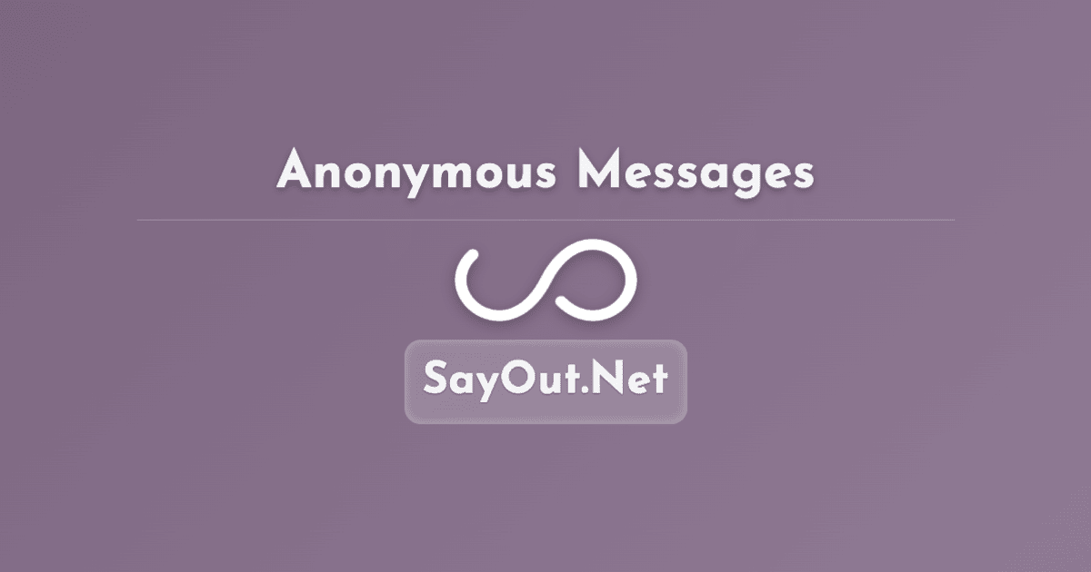 sfgjhdgdjs's tweet card. Send secret anonymous messages and receive honest feedback. Share your link and hear what people really think.