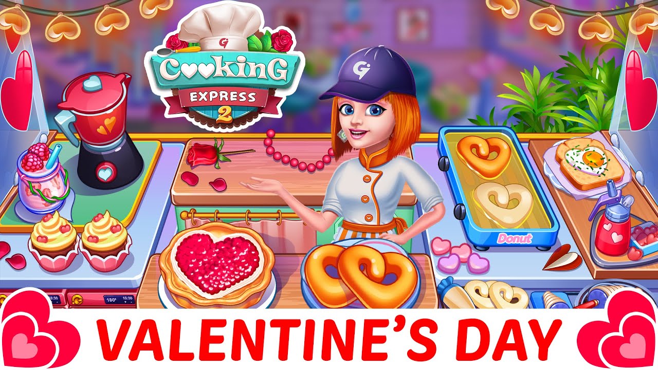 gameicreate's tweet card. Cooking Express 2 || Valentine Day Party Promo Video || Game Trailer...