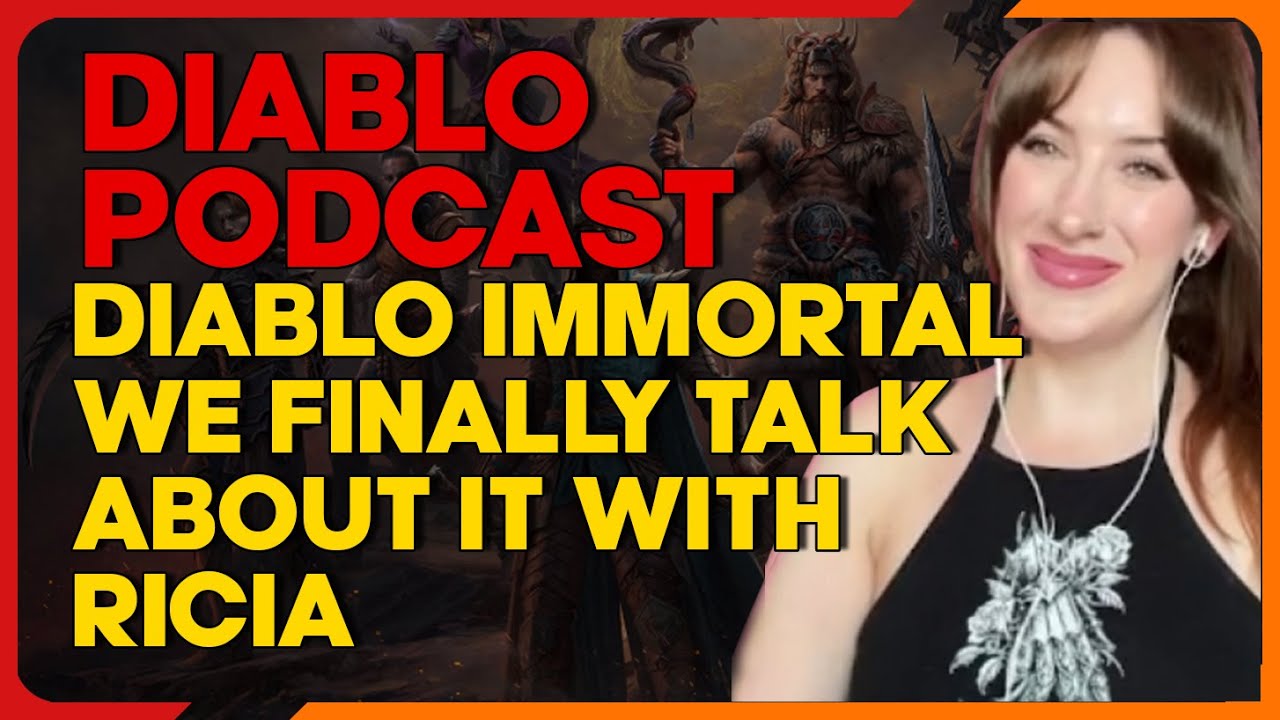 PureDiabloCom's tweet card. Diablo Immortal. We finally talk about it with Ricia - The Diablo...