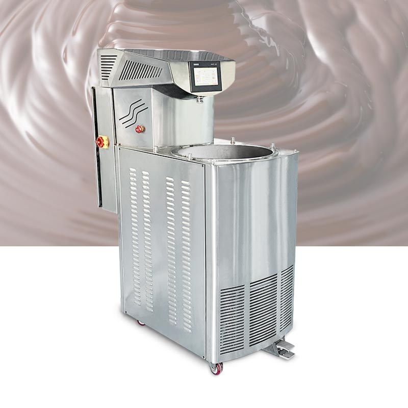 gondormachinery's tweet card. Automatic chocolate tempering machine, precise temperature control, uniform mixing, improve quality, send inquiry now to get more details!