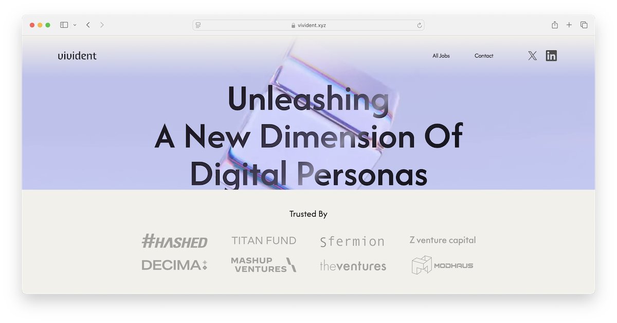 xyz's tweet card. Vivident.xyz - Cloudflare customer – (Singapore) Developers use .xyz domains to push the boundaries of AI innovation. Crypto startup CryptoPond.xyz develops decentralized AI solutions for blockchain...