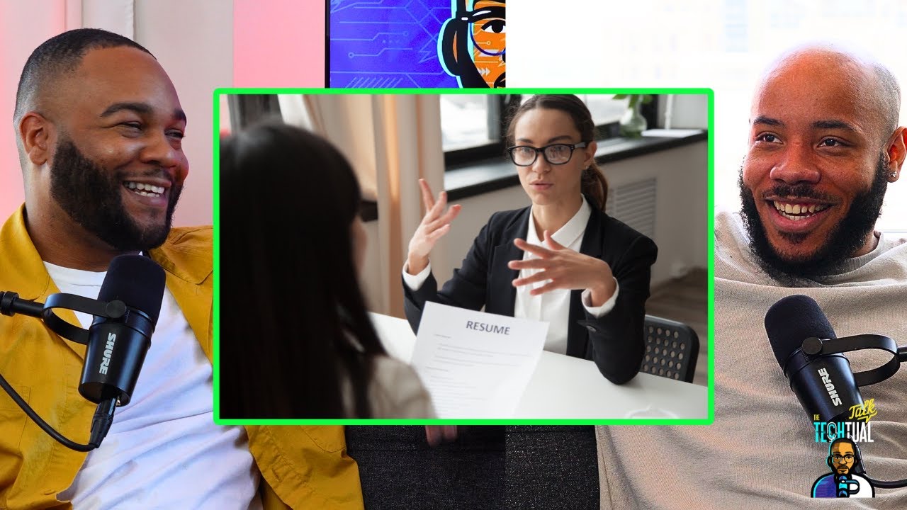 TechtualChatter's tweet card. What is wrong with the interview Process?