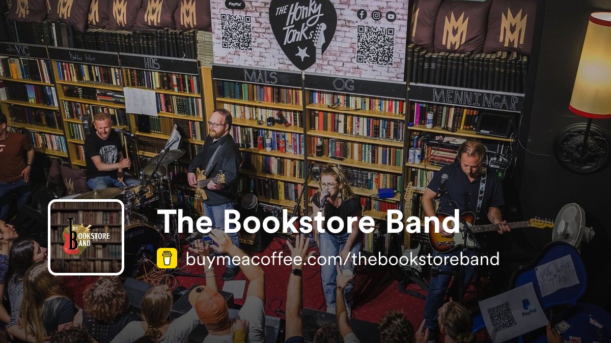 Tweeetzzz's tweet card. Thanks for supporting The Bookstore Band! ❤️