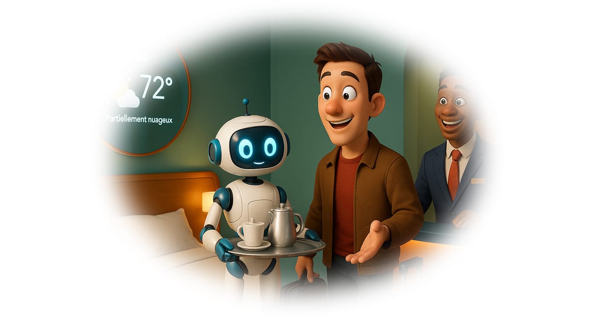 jfiliph's tweet card. Selon le blog du channel manager elloha, le rapport 2025 Hotel Room Innsights de Hotels.com révèle que les chambres d’hôtel s’équipent de technologies futuristes, des miroirs intelligents aux...