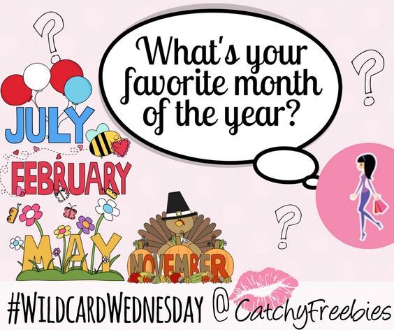 P_Ingbretson's tweet card. Each month of the year is known for something that makes it a favorite to certain individuals or groups of people. What’s mine?