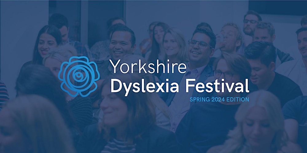 DrSusieNyman's tweet card. Come join us at Yorkshire Dyslexia Festival Spring 2024 for a day filled with support, resources, and understanding for those with dyslexia!