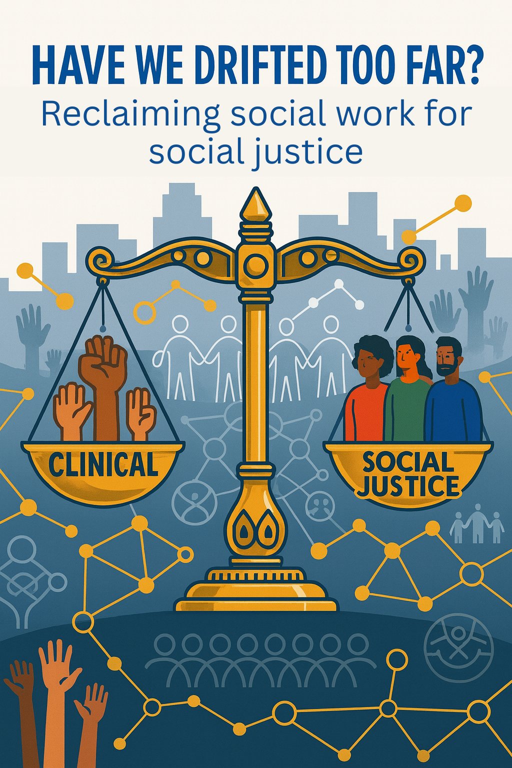 TheMacroLensHQ's tweet card. Reclaiming social work as a force for justice