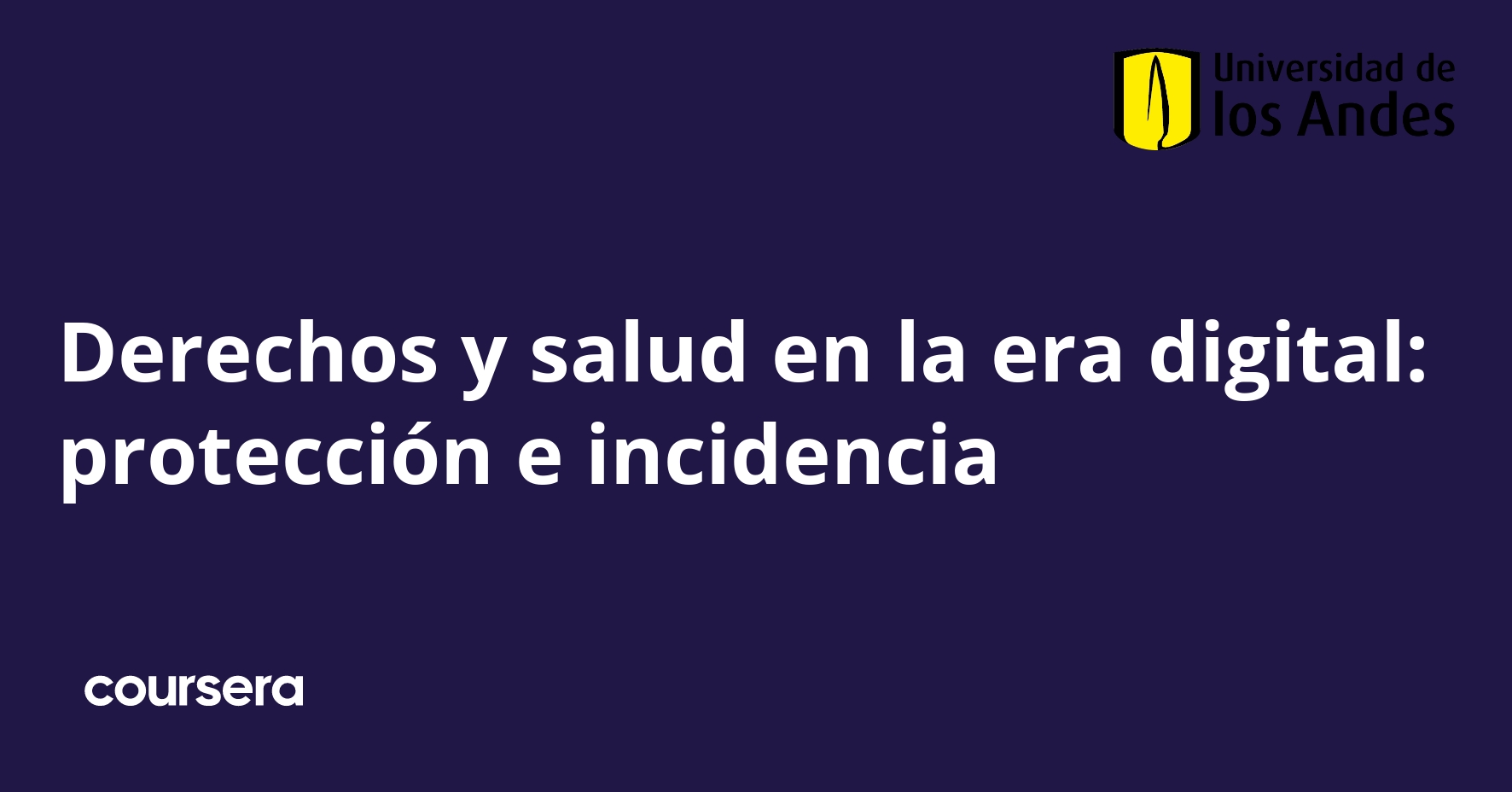JuliSalama11's tweet card. Offered by Universidad de los Andes. En la era digital, ... Enroll for free.