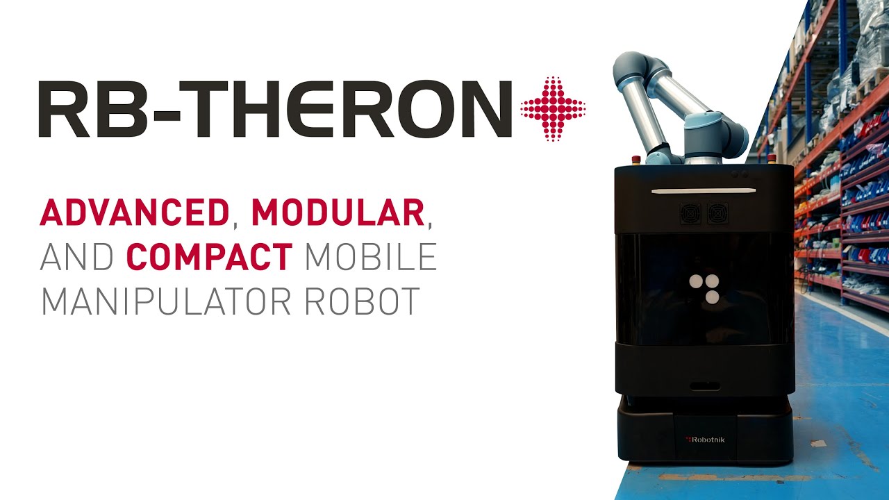 RobotnikRobots's tweet card. An advanced, modular, and compact mobile manipulator robot