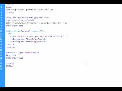 jomirife's tweet card. Alterar opacidade de imagem quando passa com o rato por cima -...