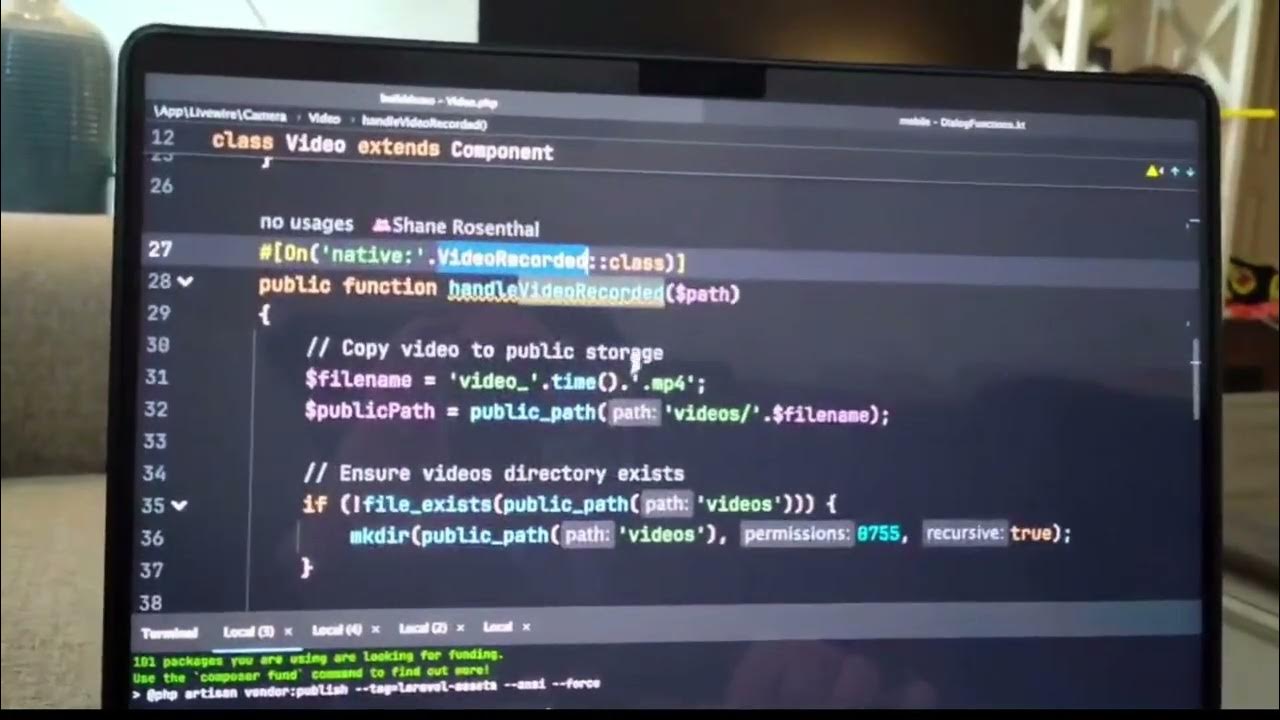 LaravelLinks's tweet card. Native iOS/Android Video Support - With PHP 🤯