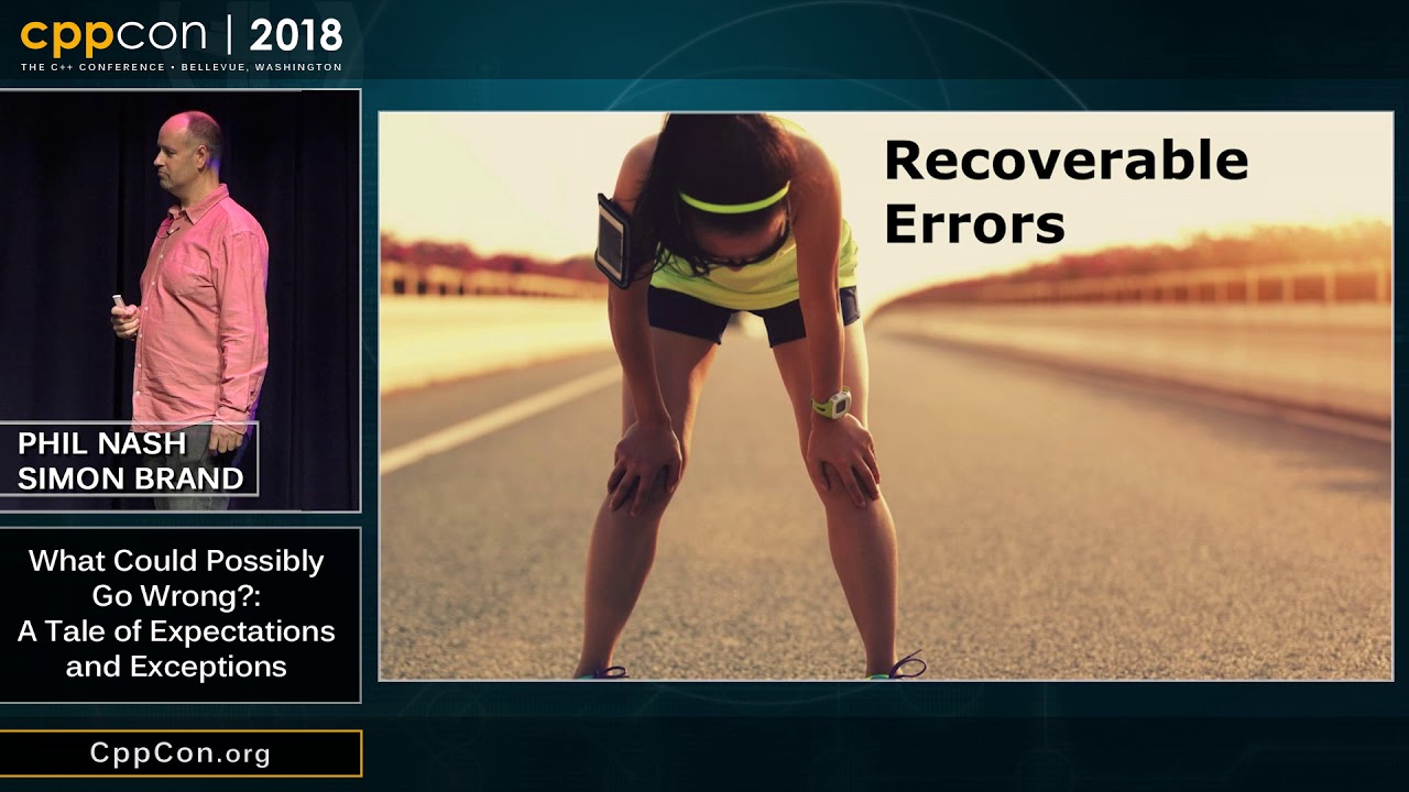 ixsci's tweet card. CppCon 2018: Brand & Nash “What Could Possibly Go Wrong?: A Tale of...