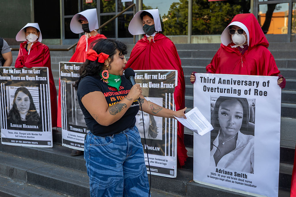 CarrieNBaker's tweet card. Repro Groups Sue Michigan advance directive pregnancy exception Law Denying Pregnant Women Control of Their Bodies in End-of-Life Decisions