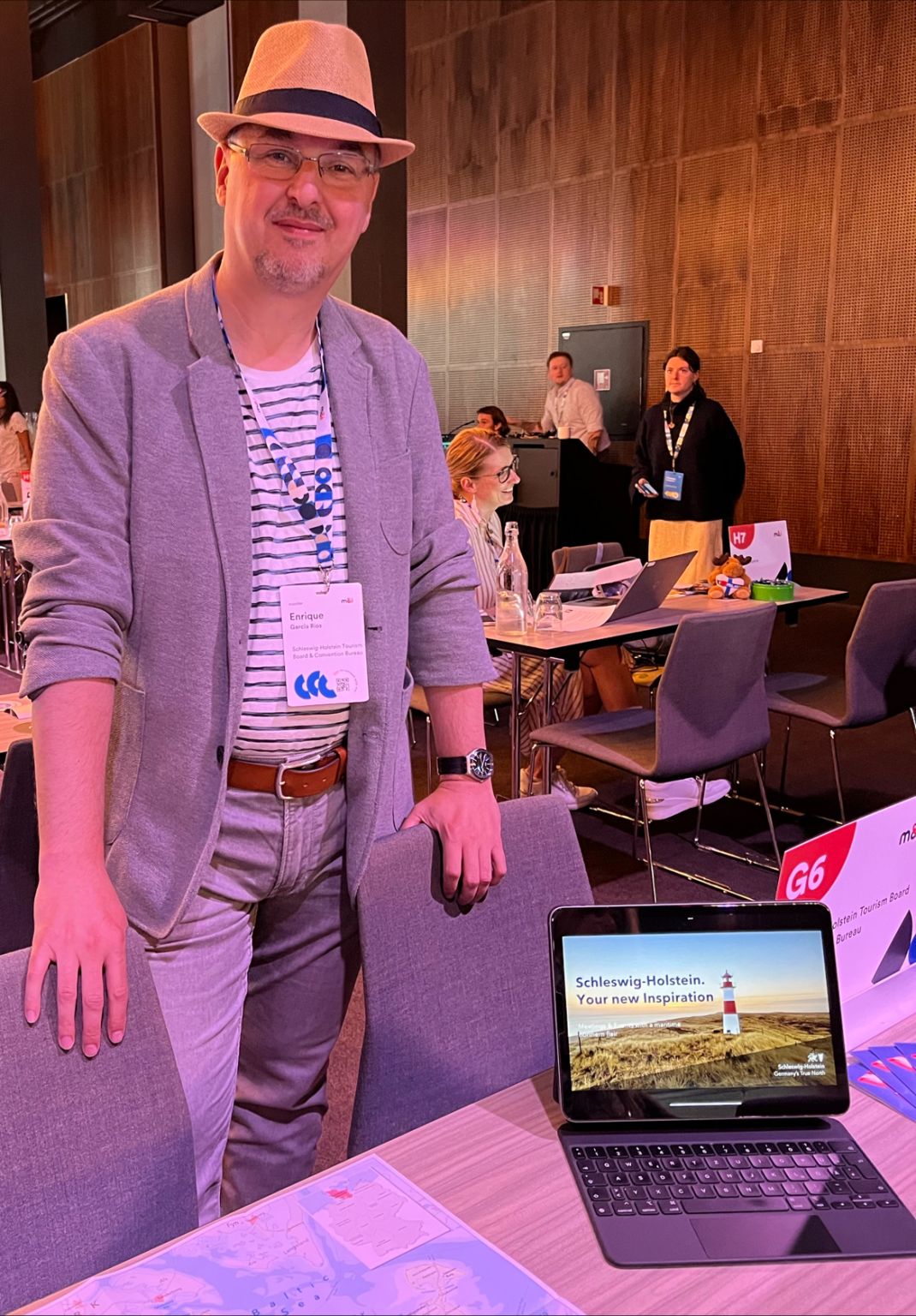 enricgarciarios's tweet card. Sunday afternoon, no rest at all! Let's start the #miforums #Europe_Oslo. Happy to be here representing the Schleswig-Holstein Tourism Board & Convention Bureau. #germanystruenorth. #schleswigholst...