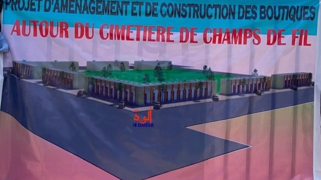 gouwala's tweet card. Interdire la Construction de Boutiques sur le Cimetière de Champs de Fil à Ndjamena