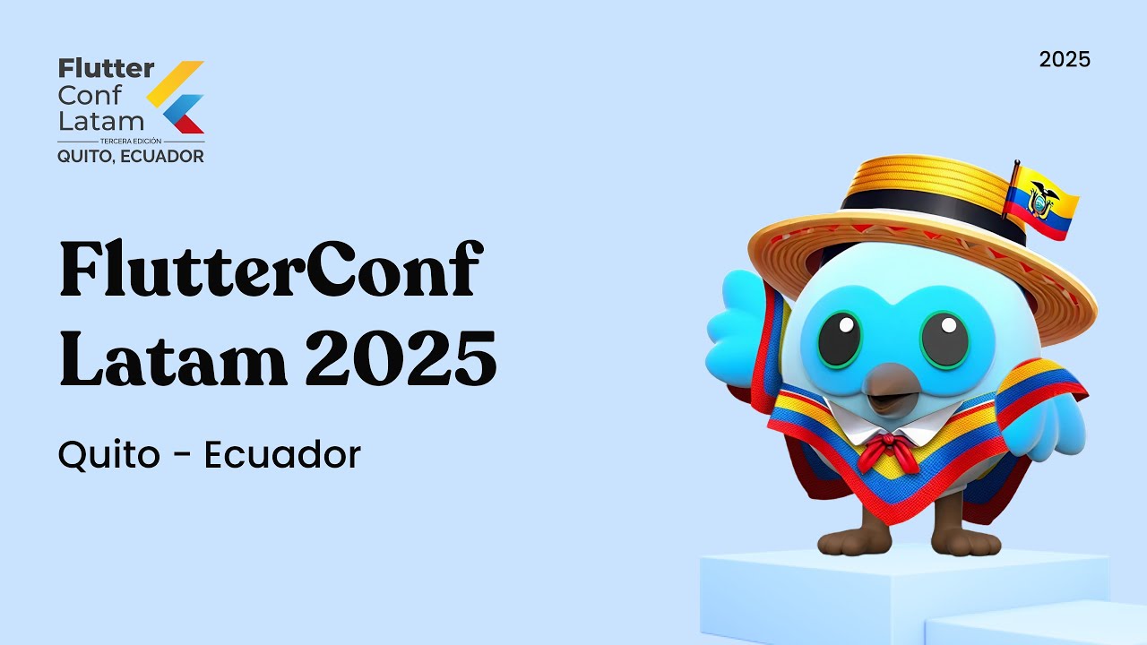 FlutterConfLAT's tweet card. FlutterConf Latam 2025 - Recap