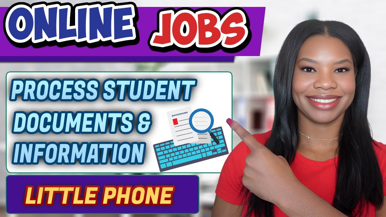 RemoteWorkLife1's tweet card. ✅ Process Student Documents from Home - Little Phone Use - PLUS 4...