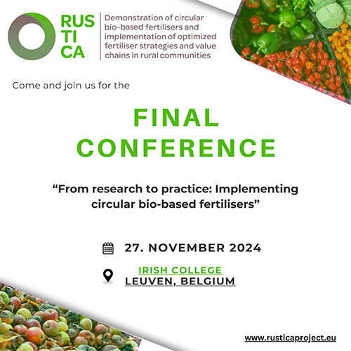 rusticaproject's tweet card. The RUSTICA Final Conference: