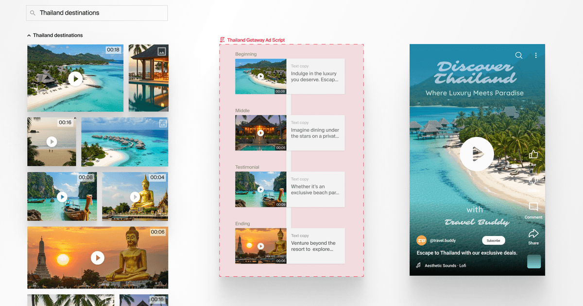 typefaceai's tweet card. Discover how Typeface Video Agent streamlines video creation for marketing teams. Create sizzle reels, social clips, and video ads—all on-brand and platform-ready.