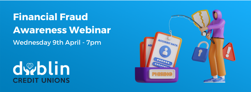 DubLearningCity's tweet card. Join us for an essential Financial Fraud Awareness Webinar, hosted by the Dublin Credit Unions. With financial scams on the rise, this session will equip you with the knowledge to recognise and...