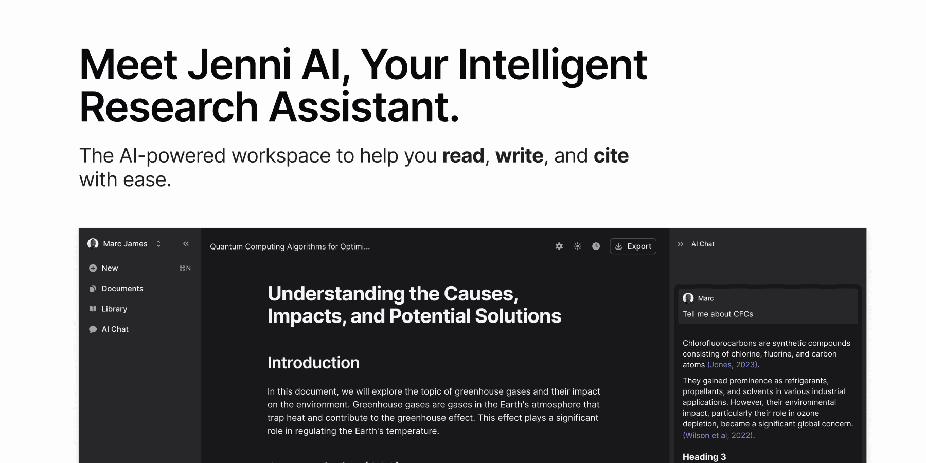 alifcoder's tweet card. Jenni is an AI research and academic writing assistant that helps students, researchers, and academics create essays, papers, and citations with ease.