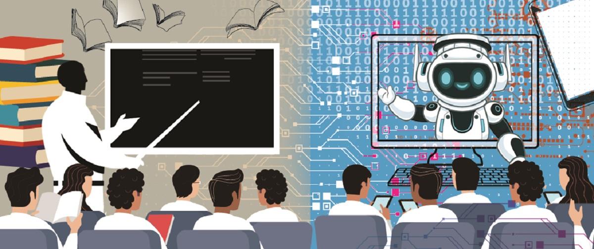 vimalk_singh's tweet card. India doesn't just need a workforce trained in AI - it needs a generation ready to think with AI