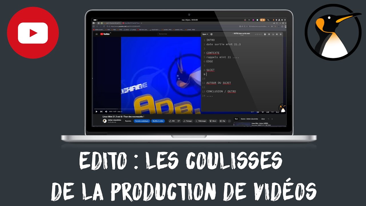 _adriend_'s tweet card. Edito : Les coulisses de la productions de vidéos