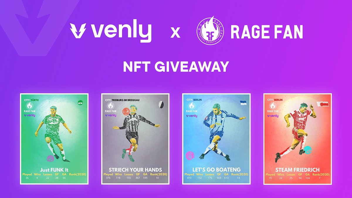 Venly_io's tweet card. If you’ve been keeping track of our updates lately, then you know Venly is all about giving back and rewarding our most loyal community…