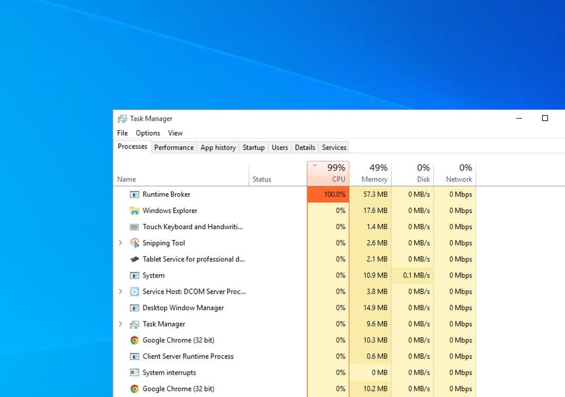 techaithreads's tweet card. The Runtime Broker process in Windows Task Manager ensures that apps have the required permissions to function properly without compromising your system's security.