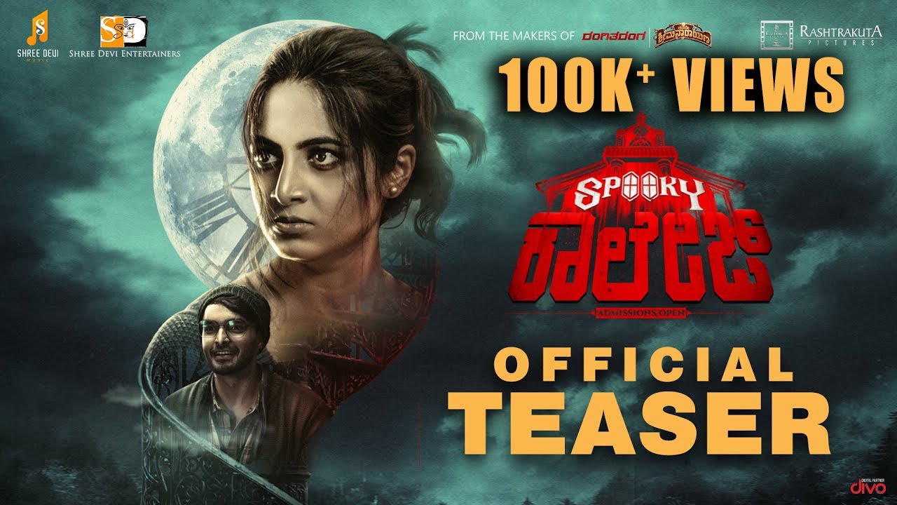 sharadasrinidhi's tweet card. Spooky College - Official Teaser | Vivek Simha | Kushee Ravi |...