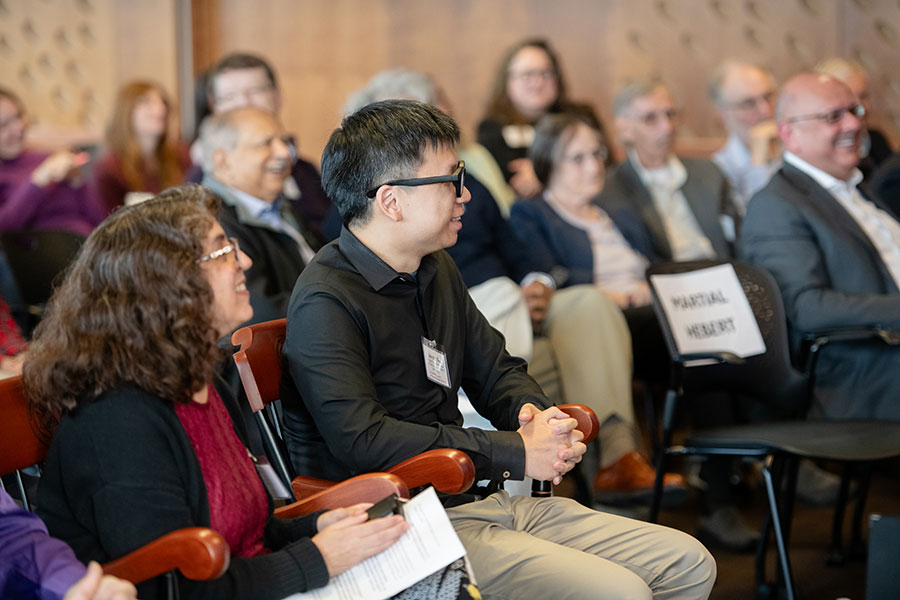 SCSatCMU's tweet card. SCS faculty members Carolyn Rosé and Jun-Yan Zhu recently received endowed chairs to recognize their research contributions and support their future work.