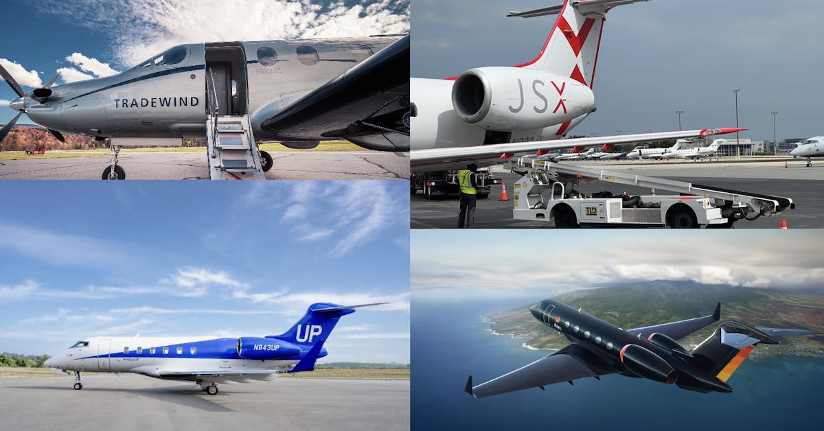 DougGollan's tweet card. Four private and semi-private jet airlines made Conde Nast Traveler's 2025 Readers Choice Best U.S. Airlines list