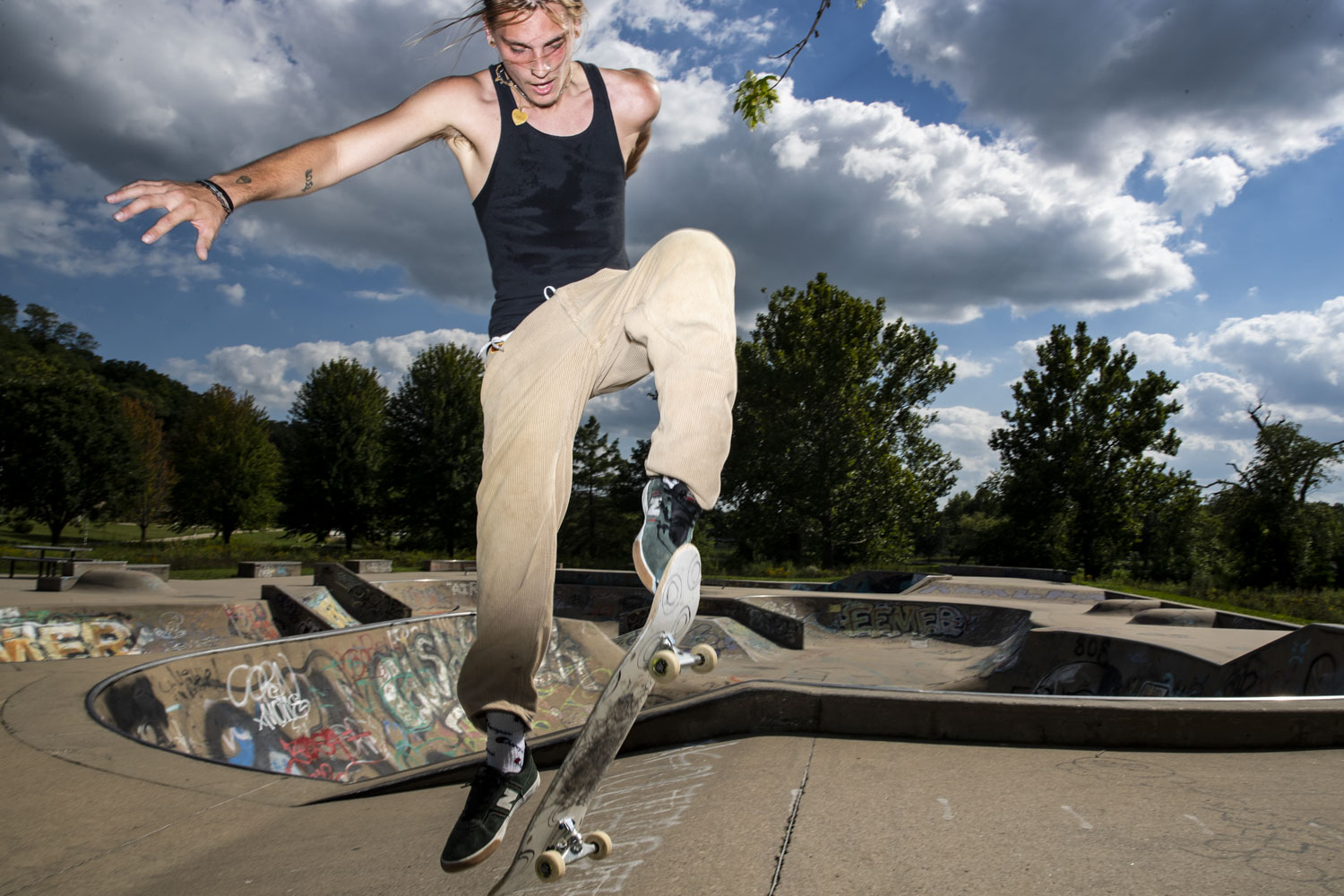 TheDailyIowan's tweet card. Iowa City is beginning a $1.5 million project to expand Terrell Mill Skate Park, a public skate park featuring ramps, rails, and bowls designed for local skateboarders, bikers, and scooter riders on...