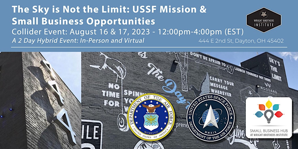 AFSmallBiz's tweet card. Don't miss this opportunity to hear from all the USSF SB Reps and Senior Leaders looking to help the DoD Small Businesses across the country