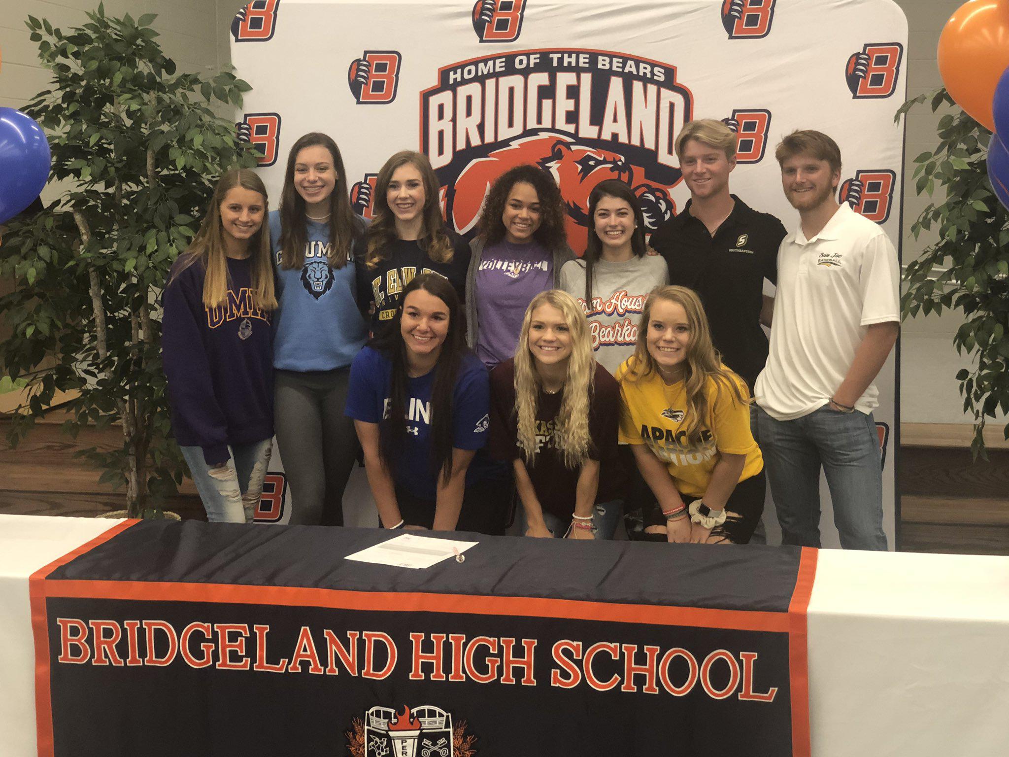 SpringSports's tweet card. Northwest Houston student-athletes signed their National Letter of Intent, Nov. 13, to...