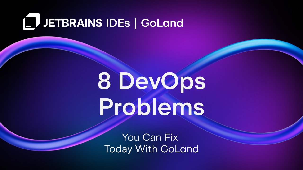 GoLandIDE's tweet card. Is your DevOps workflow putting you on edge? Debugging YAML, managing clusters, and chasing down log errors are common pain points. But with GoLand, you can bring calm to the chaos. This article...