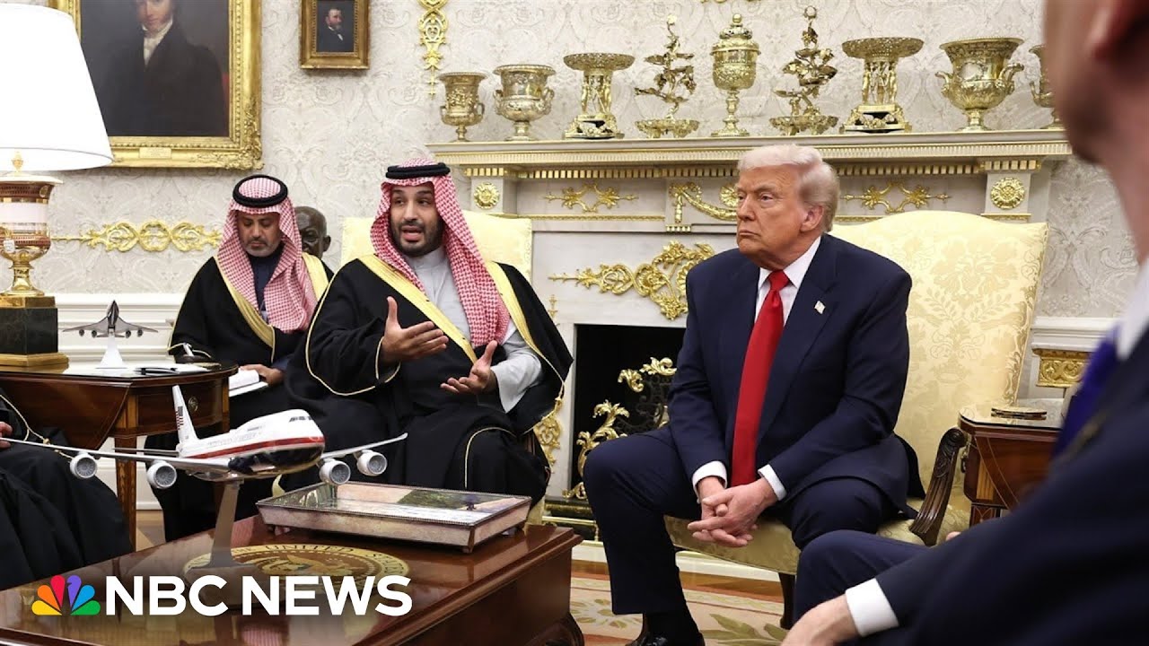 istudor_alex's tweet card. Trump and Saudi crown prince questioned about killing of Jamal...