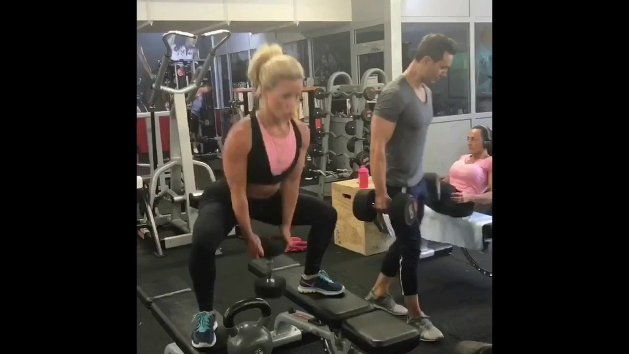 lenealexandra's tweet card. Training with My hubby @ Fitlane Cannes