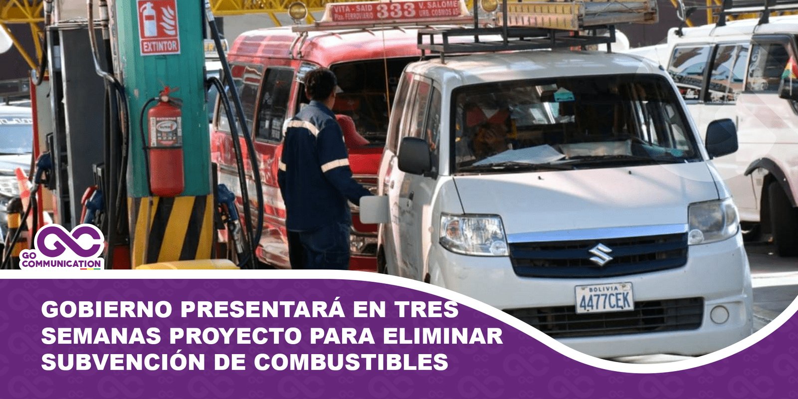 GoComBolivia's tweet card. El ministro Mauricio Medinaceli anunció este martes que el equipo trabaja en el proyecto que incluye un plan social para sectores vulnerables y se conocerá en tres semanas.