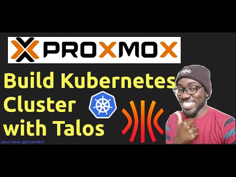 NaveenS16's tweet card. Build a Kubernetes Cluster on Proxmox with Talos Linux